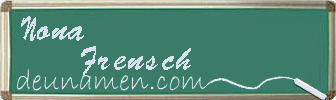Nona Frensch Visitenkarte